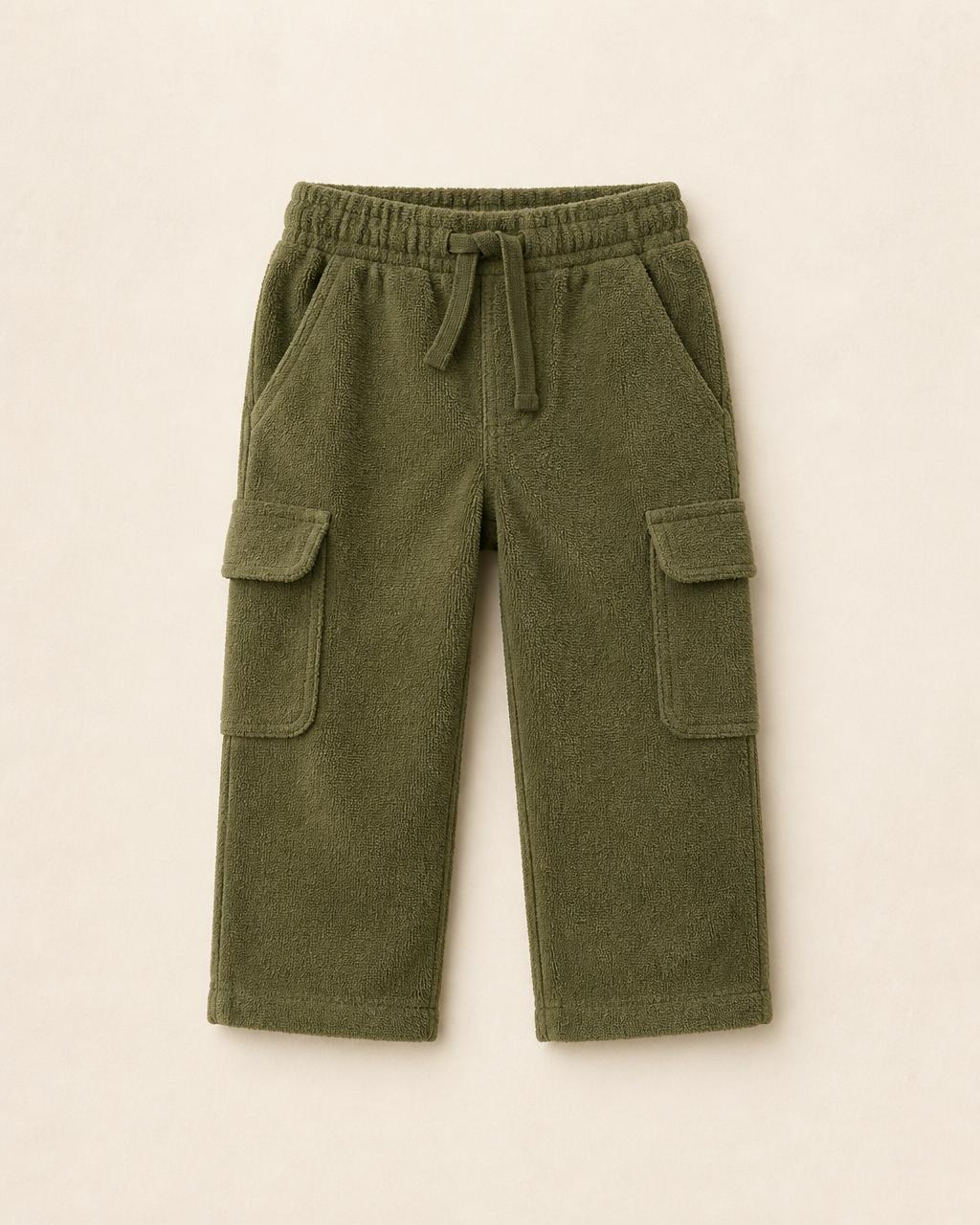 Terry Cargo Pants